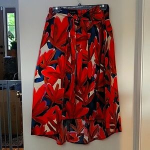 WHO WHAT WEAR FAUX WRAP SKIRT NWOT.